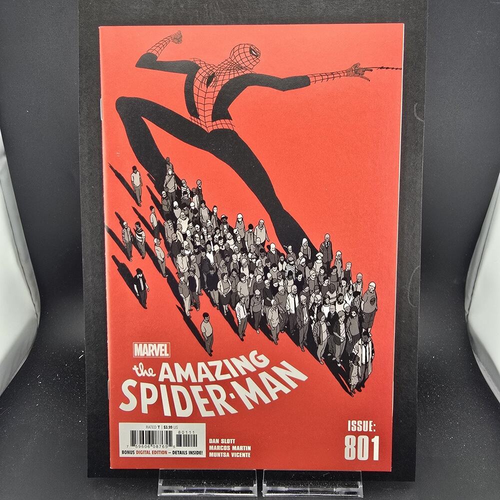 AMAZING SPIDER-MAN #801 Cover A Marcos Martin NM/M 1st Print Dan Slott Final Iss